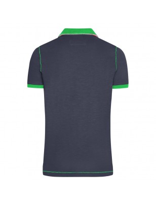 Polo shirt in trendy slub yarn quality