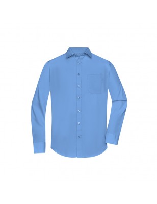 Classic shirt made of easy care mixed fabrics