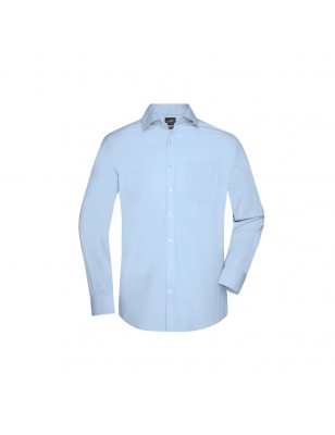 Classic shirt made of easy care mixed fabrics