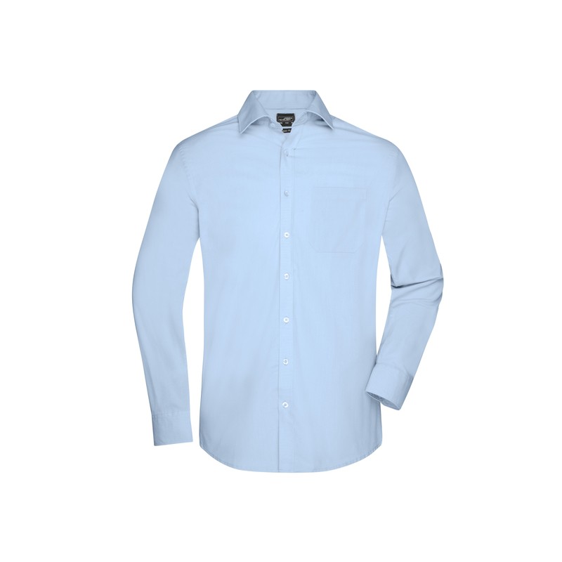 Classic shirt made of easy care mixed fabrics