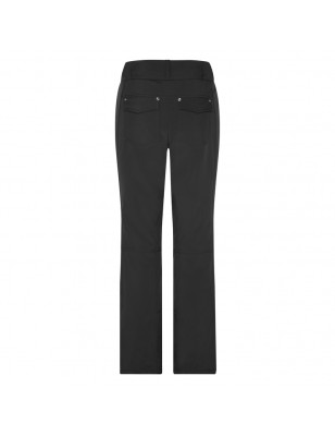 Elastic, padded softshell pants