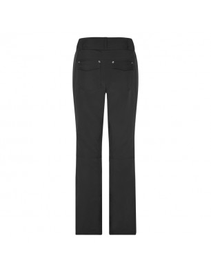 Elastic, padded softshell pants