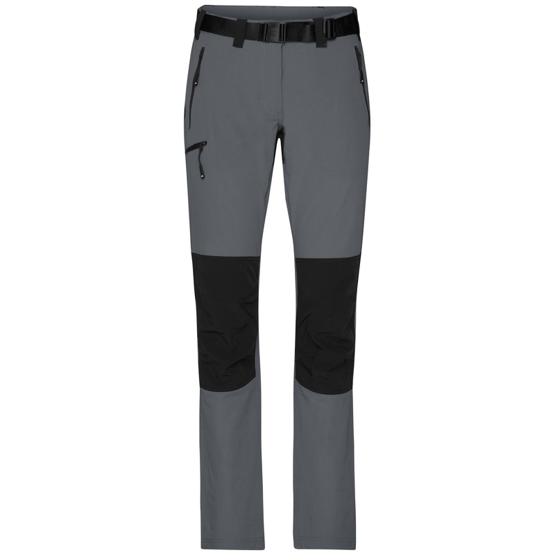 Bi-elastic outdoor pants in casual look