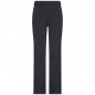 Elastic outdoor pants with slightly formed knee part