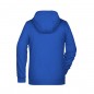 Hooded sweat jacket with zip