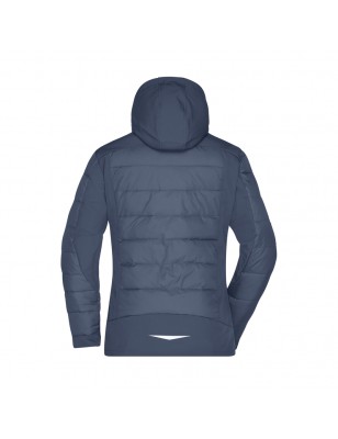 Thermo jacket in attractive material mix