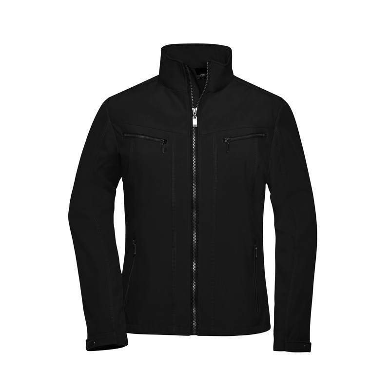 Softshell jacket with water repellent surface