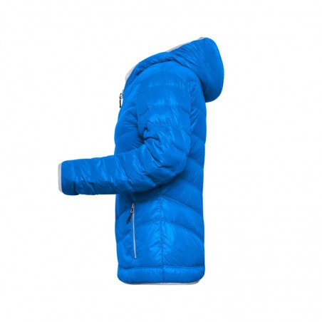 Ultra light down jacket with hood in casual style