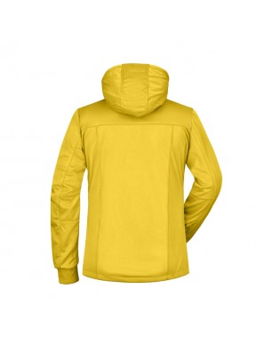 Young softshell jacket with fashionable details