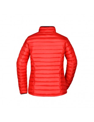 Casual down jacket with stand-up collar