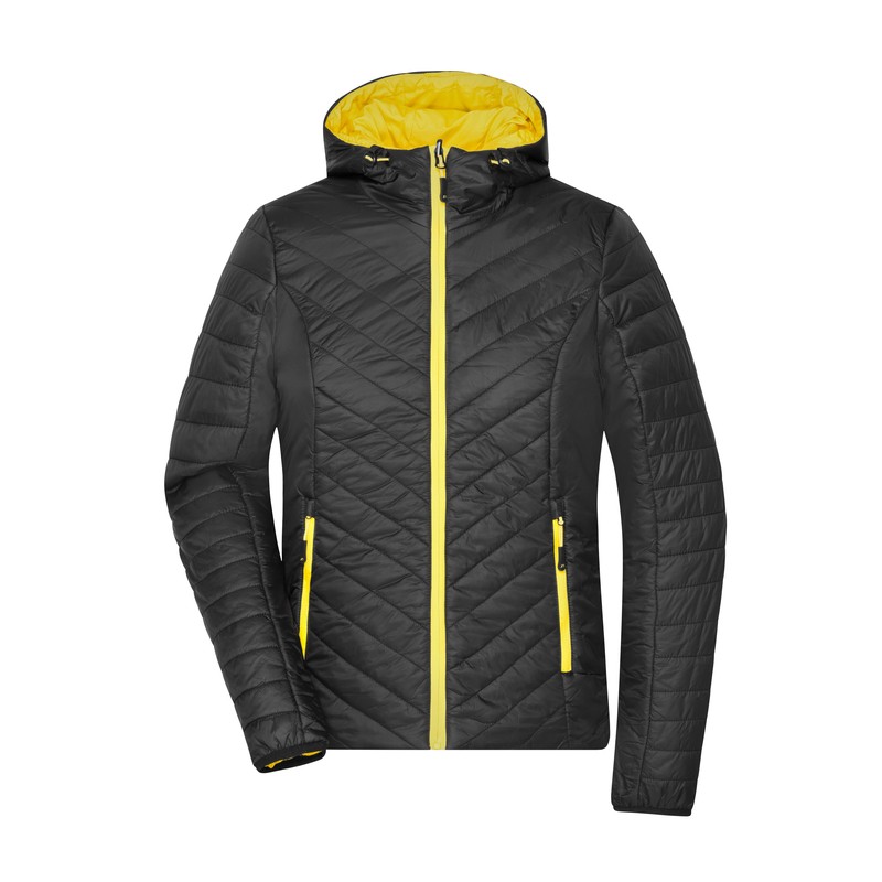 Light reversible jacket with DuPont SoronaŽ padding (renewable, organic raw material)