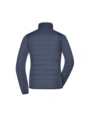 Lightly padded jacket in casual material mix