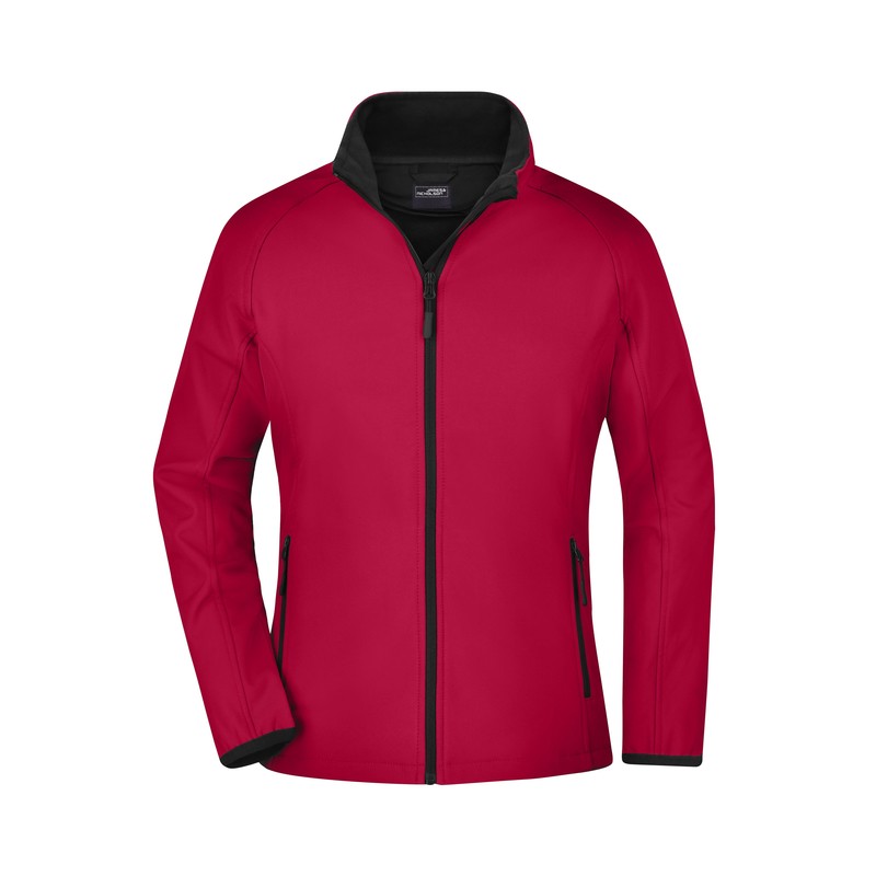 Softshell jacket for promotion and leisure