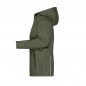 Functional 3-in-1-jacket - can be worn in 3 different ways, versatile Fleece inner jacket - easy to zip off