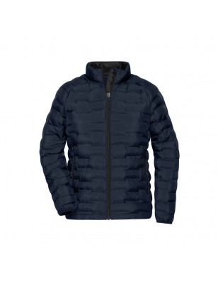 Light, fashionable padded jacket made of recycled polyester