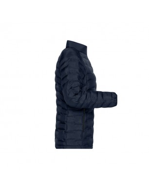 Light, fashionable padded jacket made of recycled polyester