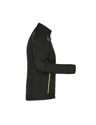 Softshell jacket of attractive mixed materials