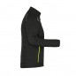 Softshell jacket of attractive mixed materials