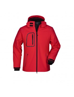 Fashionable winter softshell jacket