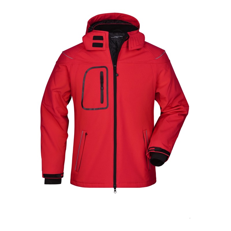 Fashionable winter softshell jacket