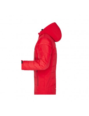 Thermo jacket in attractive material mix