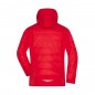 Thermo jacket in attractive material mix