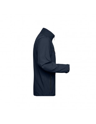 Softshell jacket with water repellent surface