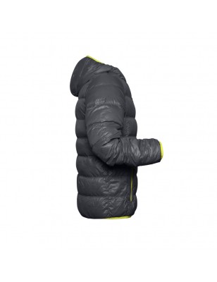 Ultra light down jacket with hood in casual style