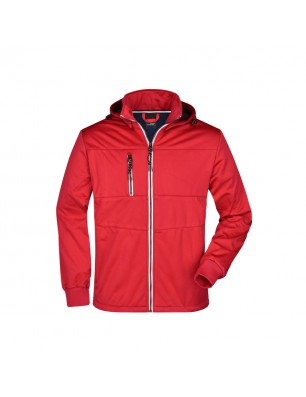 Young softshell jacket with fashionable details