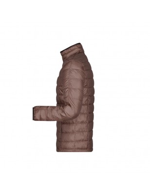 Casual down jacket with stand-up collar