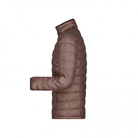 Casual down jacket with stand-up collar