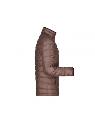 Casual down jacket with stand-up collar