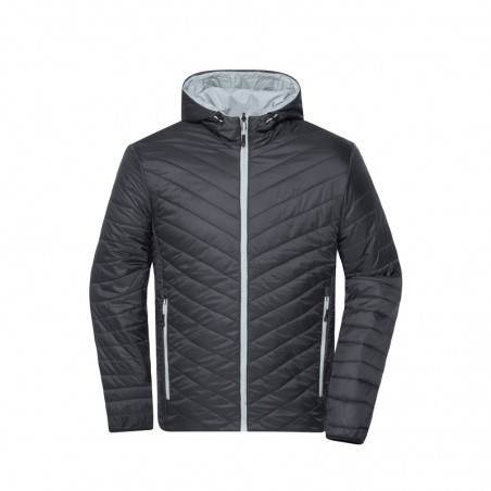 Light reversible jacket with DuPont SoronaŽ padding (renewable, organic raw material)