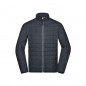 Lightly padded jacket in casual material mix