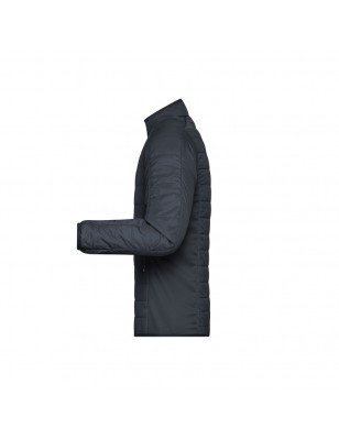 Lightly padded jacket in casual material mix