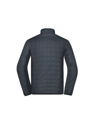 Lightly padded jacket in casual material mix