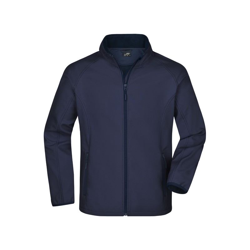 Softshell jacket for promotion and leisure