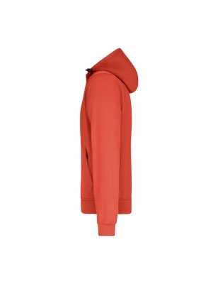 Hooded softshell jacket in sporty design