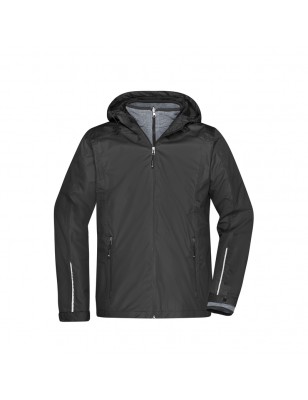 Functional 3 in 1-jacket - can be worn in 3 different ways, versatile Fleece inner jacket - easy to zip off