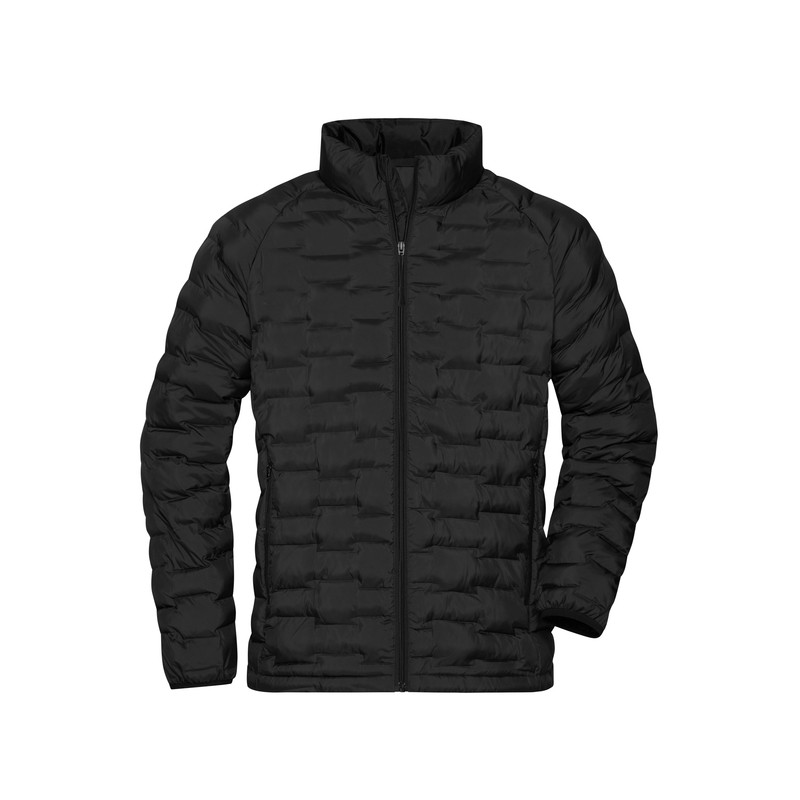 Light, fashionable padded jacket made of recycled polyester