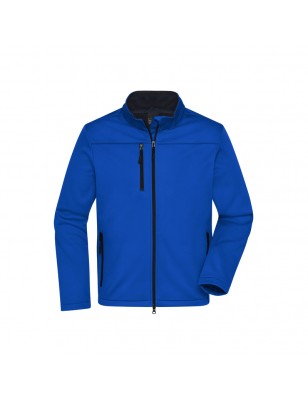 Classic softshell jacket in sporty design made of recycled