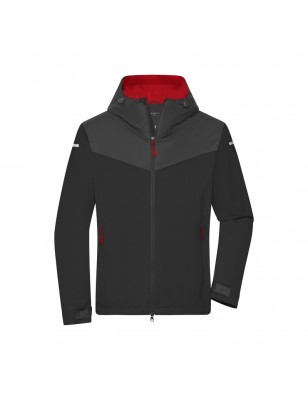 Light, lined outdoor softshell-jacket for extreme weather