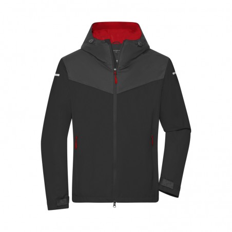 Light, lined outdoor softshell-jacket for extreme weather