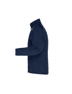 Softshell jacket of attractive mixed materials