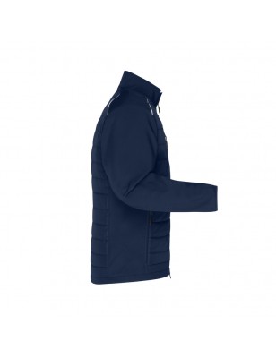 Softshell jacket of attractive mixed materials