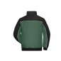 Durable, padded jacket with detachable sleeves