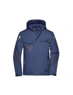 Professional softshell jacket with warm inner lining