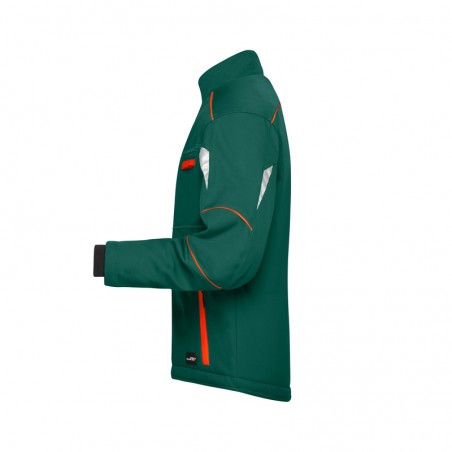 Functional softshell jacket with warm inner lining