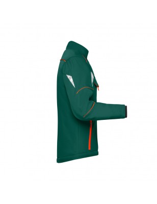 Functional softshell jacket with warm inner lining