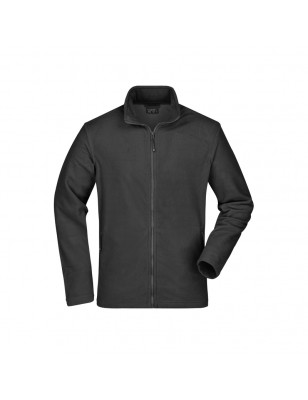 Classic fleece jacket with stand-up collar